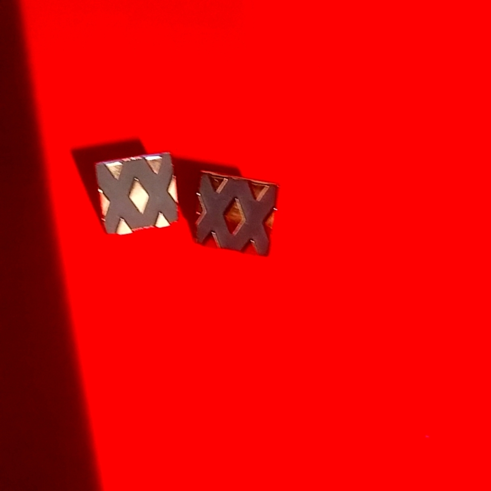 Vintage cufflinks   $28+ designer silk necktie